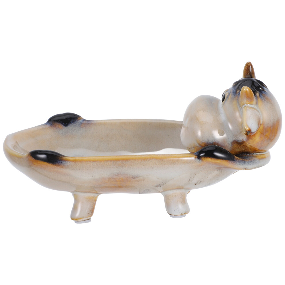 2Pcs Ceramic Soap Dish Animal Decorative Holder-image-OPC-PKXW625-NEW