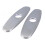 2PCS Hole Cover Deck Plate Pull Down Faucet Stainless Steel 2