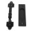 Double Sided Black Barn Door Handle for Gates Garages 4