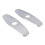 2PCS Hole Cover Deck Plate Pull Down Faucet Stainless Steel 4