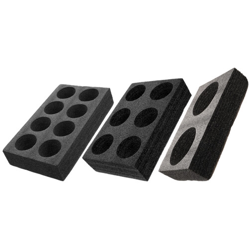 6 Pcs Milk Tea Cup Holders Portable Beverage Bottle Packing Trays 2