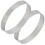 8 Pcs Stainless Steel Pizza Baking Rings For Pie Cake And Saucing 3