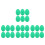 24 Pcs Plastic Egg Shakers For Kids Music And Rhythm Learning 9