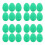 24 Pcs Plastic Egg Shakers For Kids Music And Rhythm Learning 5