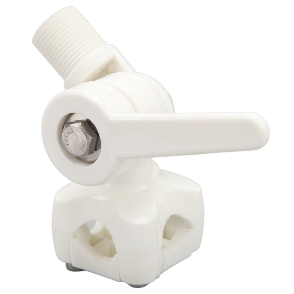 Boat Marine Deck Mount: Nylon Antenna Base 180 Adjustable Bracket 6951352023190