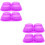 4 Pcs Silicone Soap Molds For Making Handmade Bar Soaps 8