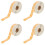 4 Rolls Blank Target Repairing Labels Stickers 7
