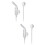 2 Pcs Silicone Nozzle For Bottle White 7
