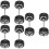 3 Sets Rc Car Replaceable Wheels 1/64 Scale Toy Car Tires 9