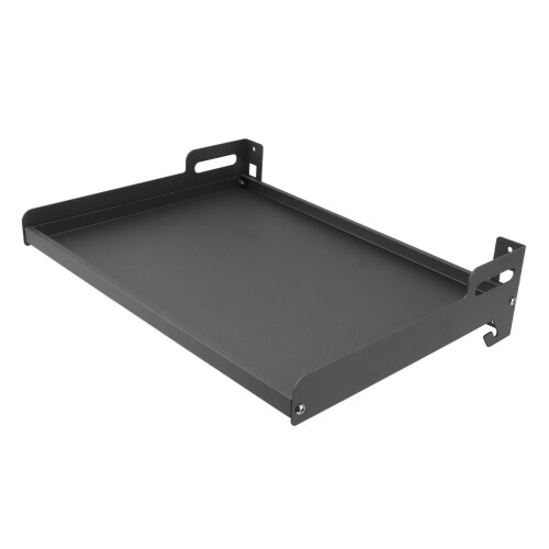 Floating Projector Shelves Wall Mounted Carbon Steel TV Box Rack Grey 2