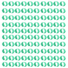 100pcs Chicken Leg Bands Adjustable DIY for Geese Pigeons Green
