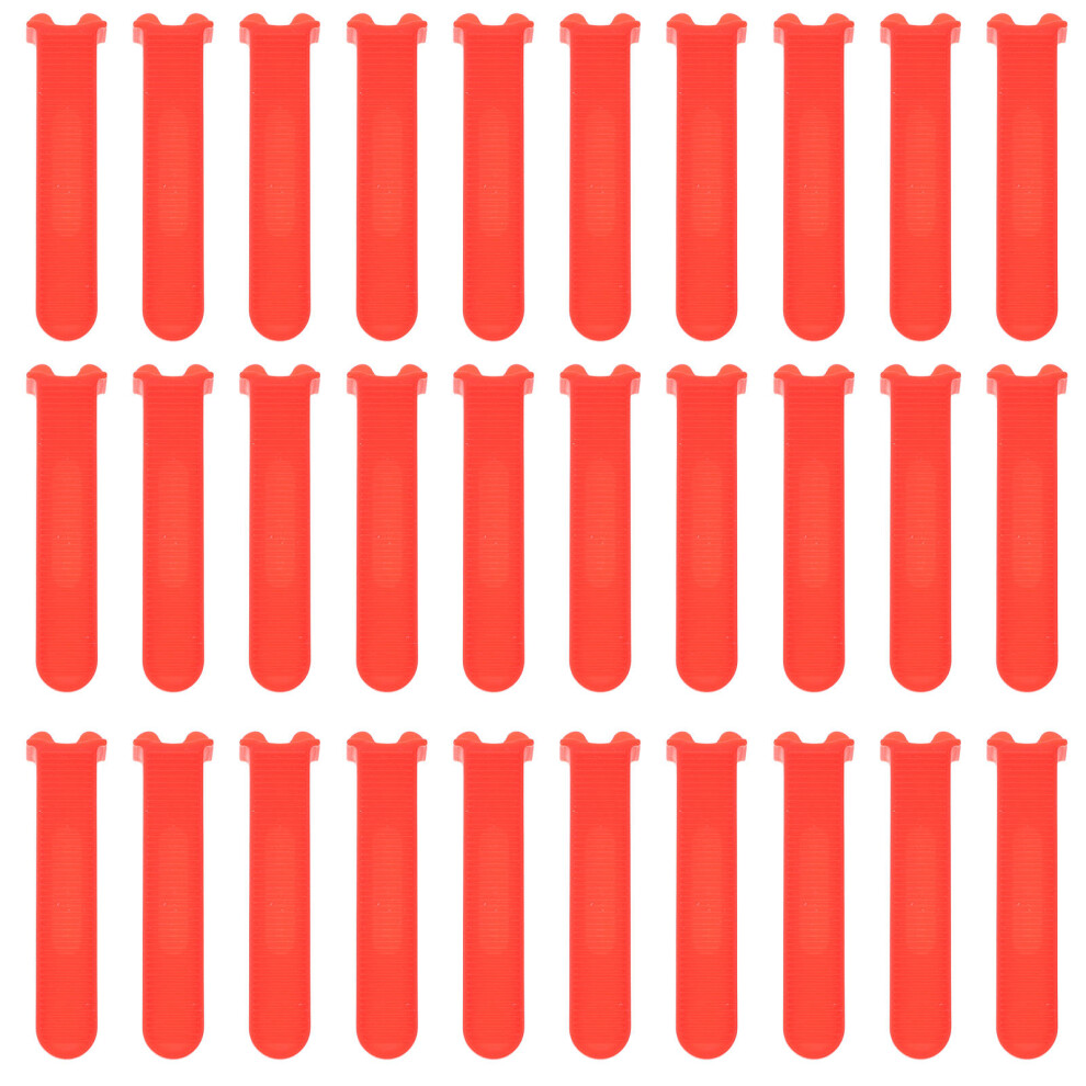 100 Pcs Plastic Tile Spacer Wedges For Wall Floor Tiling Yellow 033578391089