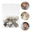 10 Pcs Heart Shape Pacifier Clips With Iron Holders 3