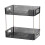 (Green) Desktop Organizer 2 Tier Modern Storage Rack Grey 1