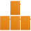 4Pcs Multi-Function Notebook Portable Planner Organizer A5 4