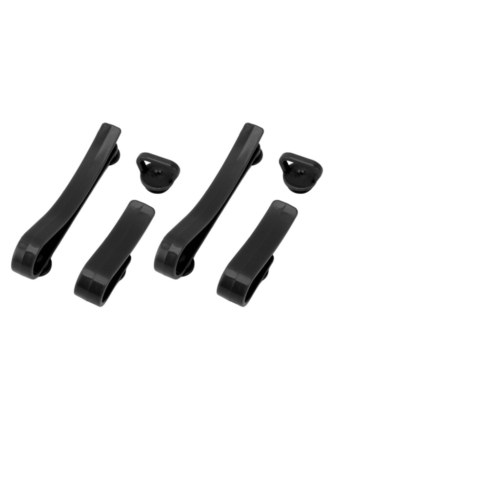 (Black) Plastic Beach Bag Hooks Cup Holder Key Holder Black-image-OPC-PKXW7WR-NEW