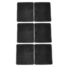 (Black) 6 Pcs PE Chicken Nesting Pads for Coop Egg Laying Black