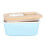 2Pcs Ceramic Butter Dish 600Ml With Lid And Spatula 1