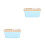 2Pcs Ceramic Butter Dish 600Ml With Lid And Spatula 7