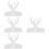 4Pcs Charcuterie Board Handle Acrylic Template Stencil Cutting Board 9