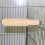 Multipurpose Wooden Parrot Perch Stand 16.5cm for Birds 1