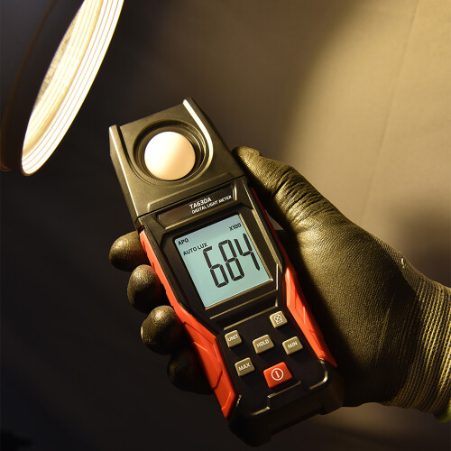 Portable TASI Light Meter with Max/Min Hold  Lux Measurement 1