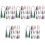 50 Pcs Flash Fly Tying String Fishing Lure Supplies 5