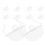 30 Pcs Clear Reusable Anti- Shield Washable For Kitchen Use 2