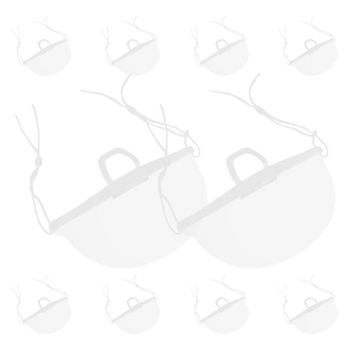 30 Pcs Clear Reusable Anti- Shield Washable For Kitchen Use 2