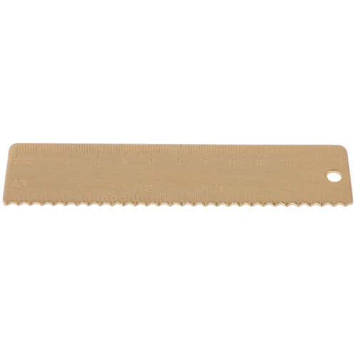4Pcs Metal Ruler For Students Measuring And Drawing Straight 2