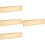 4Pcs Metal Ruler For Students Measuring And Drawing Straight 9
