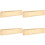 4Pcs Metal Ruler For Students Measuring And Drawing Straight 7