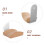 Headphone Rack Wall Mounted Wood Hook Holder For Gaming Office Home 8