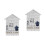 2Pcs Wooden Wall Mounted Key Storage Box With Lighthouse Design 5