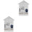 2Pcs Wooden Wall Mounted Key Storage Box With Lighthouse Design 4