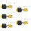 5Pcs Metal Hi Hat Clutch For Jazz Drum 11