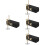 4Pcs Miniature Copper Trombone Musical Instrument Desktop Decor 6