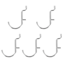 10 Pcs Perforated Wall Hooks U Shape Heavy Duty Pegboard Display