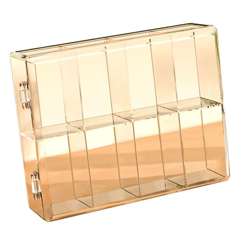 8 Grid Transparent Anime Figure Display Storage Box Home 1