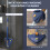 360 Rotatable Triangular Spin Mop Long Handle Floor Cleaning 5