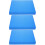 3Pcs Comfortable Yoga Kneeling Pad High Rubber Protective Cushion 10