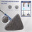 360 Rotatable Triangular Spin Mop Long Handle Floor Cleaning 4