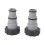 2PCS Pool Hose Adapter Threaded for Intex Pump 4