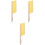 3Pcs Durable Wooden Handle Broom Tool 3