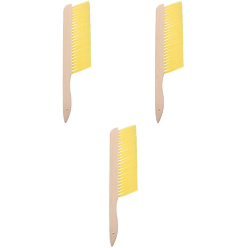 3Pcs Durable Wooden Handle Broom Tool 2