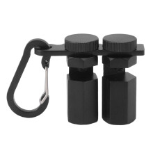 (Black) Stair Gauge Knob Aluminium Alloy Framing Square Black