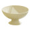 (Cream White) Plastic Fruit Tray Holder Footed Snacks Bowl Cream White 1
