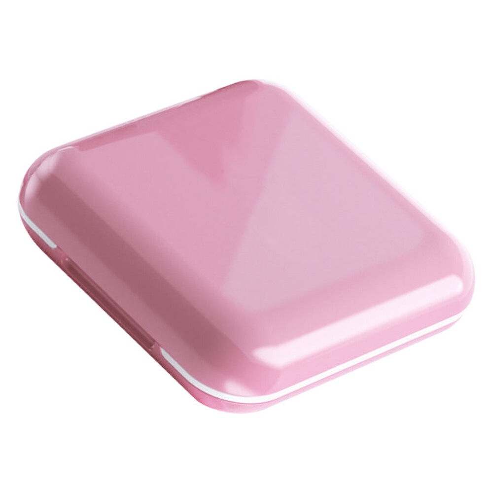 Villcase 2 Pcs Pill Container Organizer Portable Mini Box For Daily Use