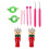 2 Sets Knitting Tool: Diy Cord Set - Wooden Spool Braider For Crafts 2