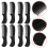 40 Pcs Plastic Mustache And Beard Comb For Men 3